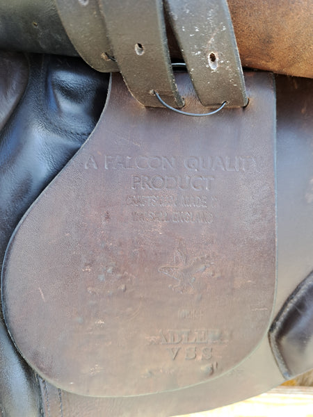 18" Jeffries Falcon Adler VSD Jumping Saddle