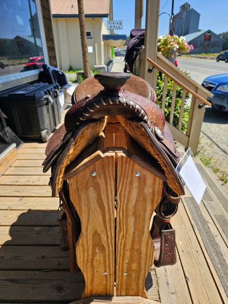 On Trial    16" Comal Saddlery Western Equitation Saddle