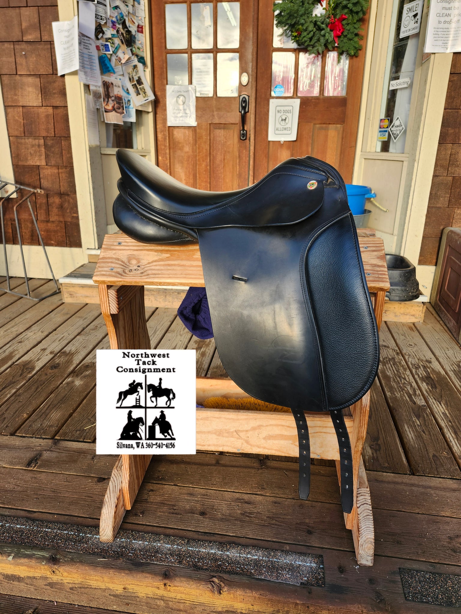 17.5" Karl Niedersuss Olympik Dressage Saddle