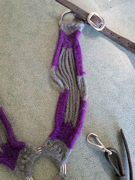Custom Mohair Breast Collar