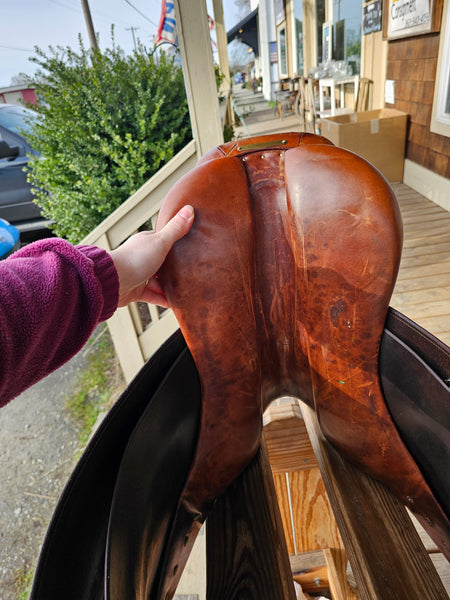 18" Tad Coffin A5 Close Contact Jumping Saddle