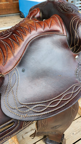 15" Hereford Tex Tan Western Saddle