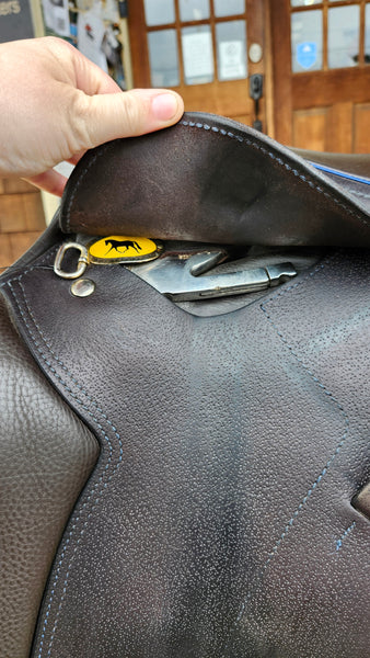 ON TRIAL 17" Black Country Solare Jumping Saddle