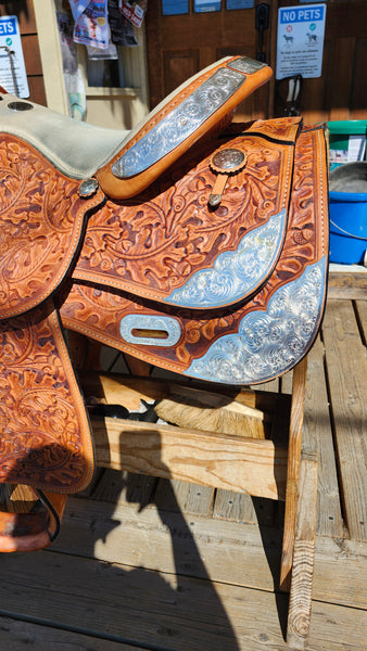 16" Rocking R Western Equitation Show Saddle