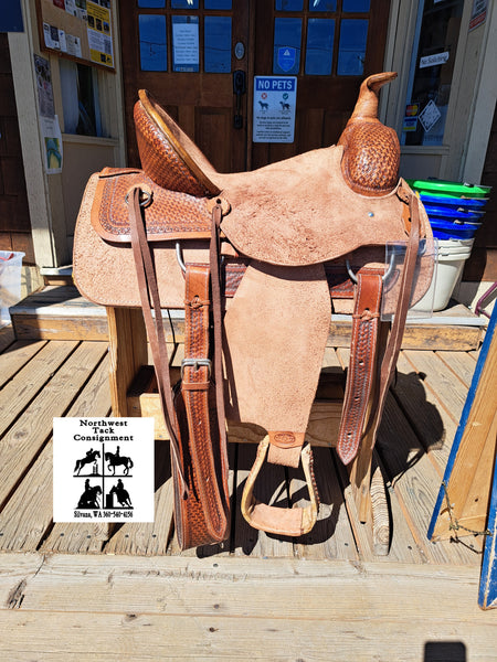 16"  Heart O Texas Ranch Saddle