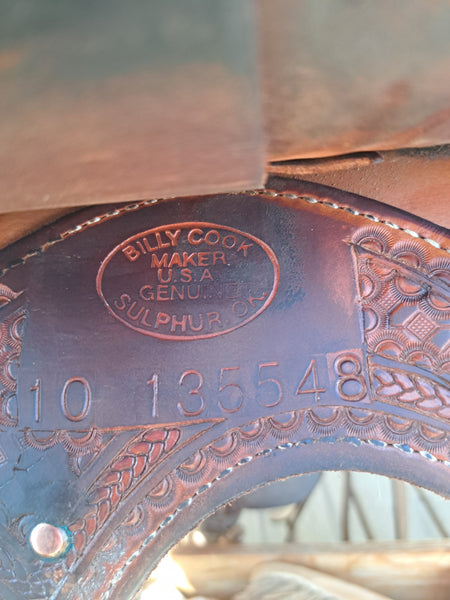 14" Billy Cook BW Barrel Racing Saddle