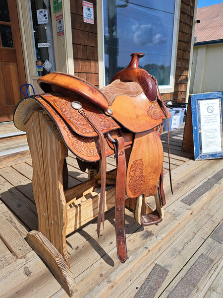 16" Hereford Tex Tan Western Saddle