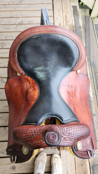 17" Dale Chavez Ranch Cutter Saddle