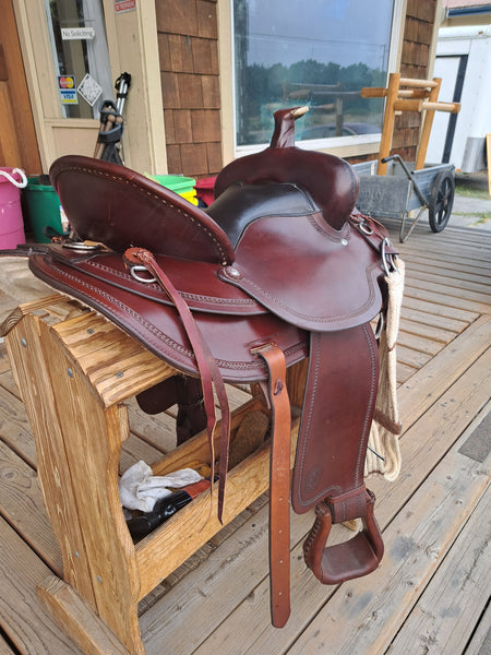 17" Circle Y Draft Horse Western Saddle