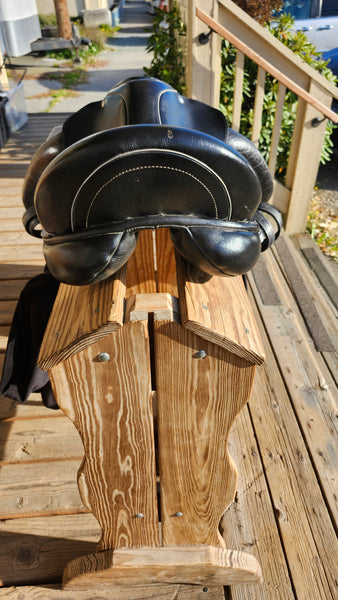 17.5" Custom Sadlery Icon Flight Dressage Saddle