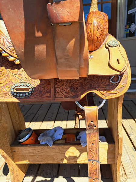 14" Alamo Barrel Saddle