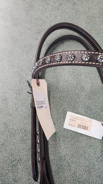 NEW Classic Equine Antique Dot Browband Western Headstall