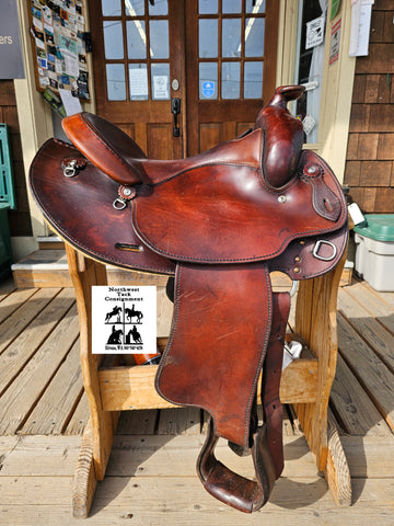 ON TRIAL 15.5" Crates Arabian Western Saddle