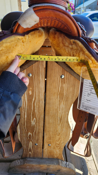 16" Paul Van Dyke Maker Wade Ranch Roper Saddle