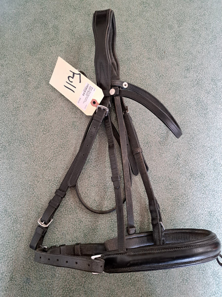 Black Oak Monocrown Dressage Bridle