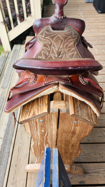 13" American Saddlery General Lee Western Saddle