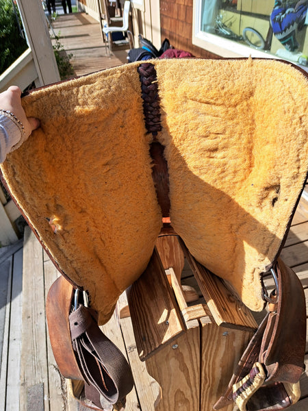 14" Billy Cook Barrel Racing Saddle