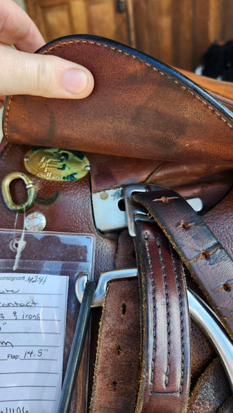16.5" Collegiate Close Contact Jump Saddle
