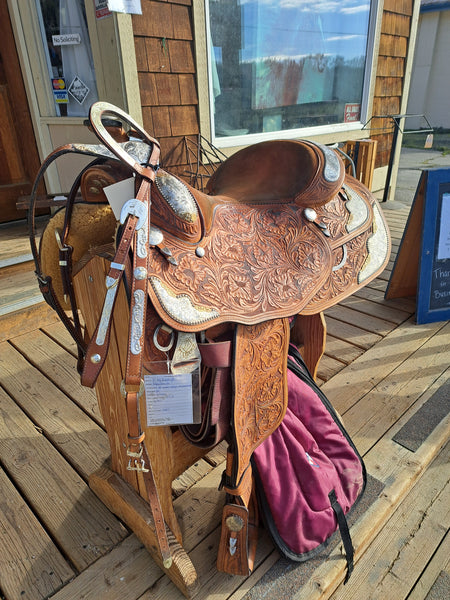 16" D by Kathys Equitation Saddle