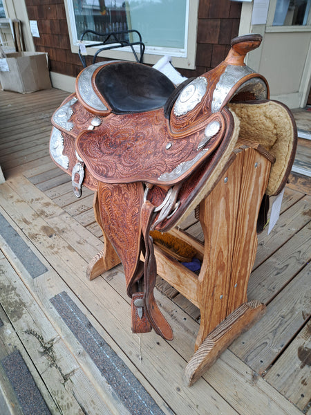 15.5" Custom Woods Equitation Saddle