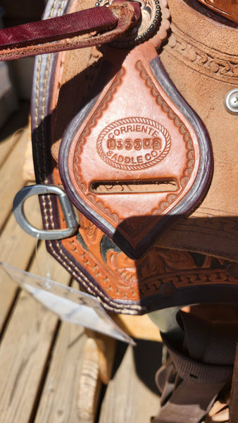14.5" Corriente Custom Barrel Saddle
