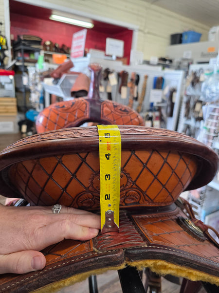 14" Paul Taylor Barrel Saddle