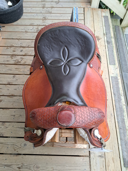 16" Courts Western Trail Saddle