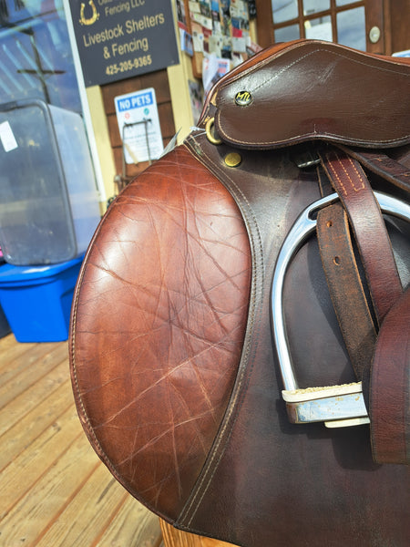 17" M. Toulouse Celine Jumping Saddle