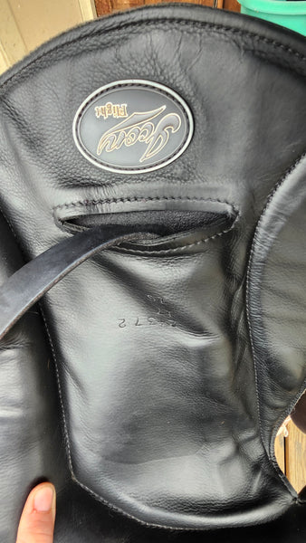 17" Custom Saddlery Icon Flight Dressage Saddle