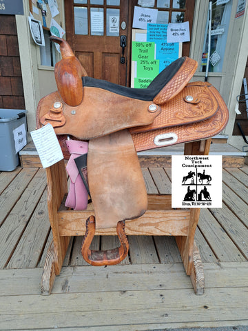 15" Abetta All Around Western Saddle