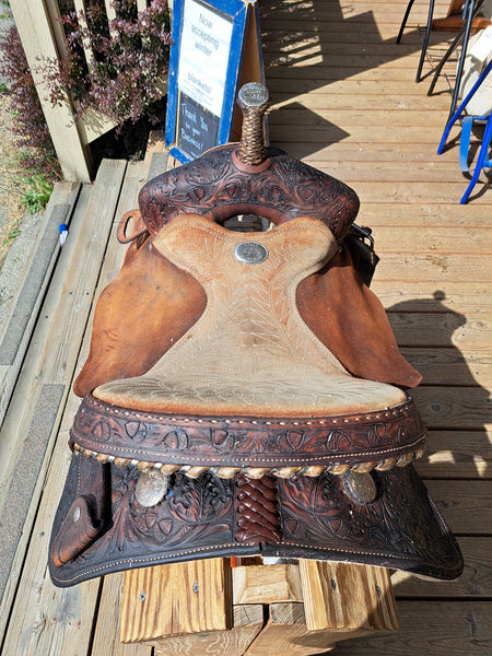 14.5" Billy Cook Barrel Saddle