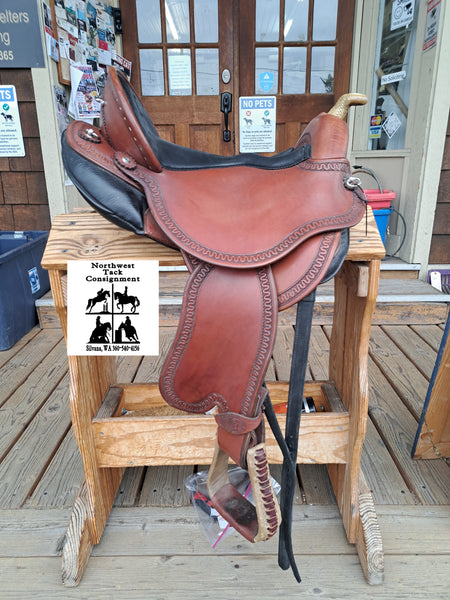 DP Saddlery Quantum Short & Light Western Saddle - S1