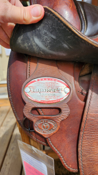 17" Circle y Equitation Western Saddle