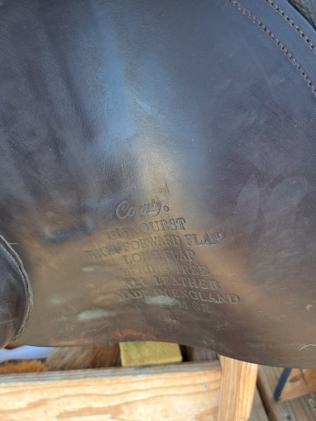 18" County Conquest Jumping Saddle