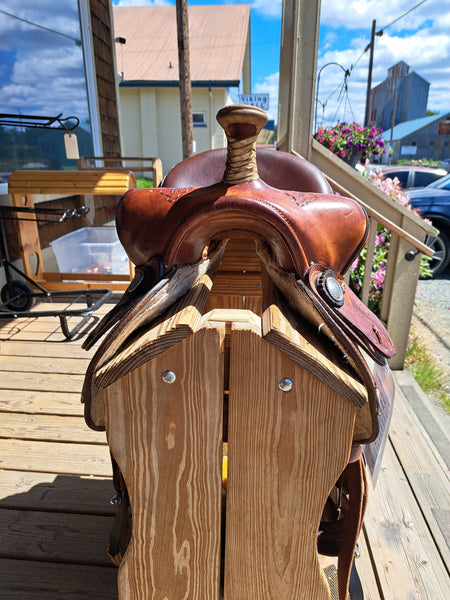 15" Billy Shaw Barrel Saddle