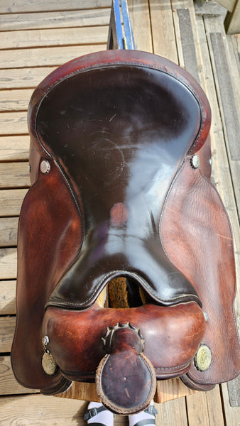 17" Circle y Equitation Western Saddle