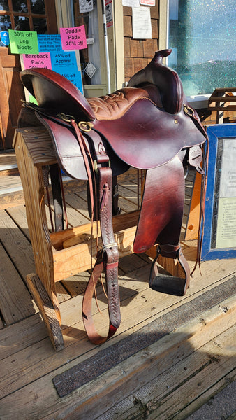 16.5" Tucker Northwest Western Trail Saddle