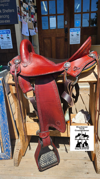 17" Allegany Mountain Saddlery Renegade Endurance Saddle