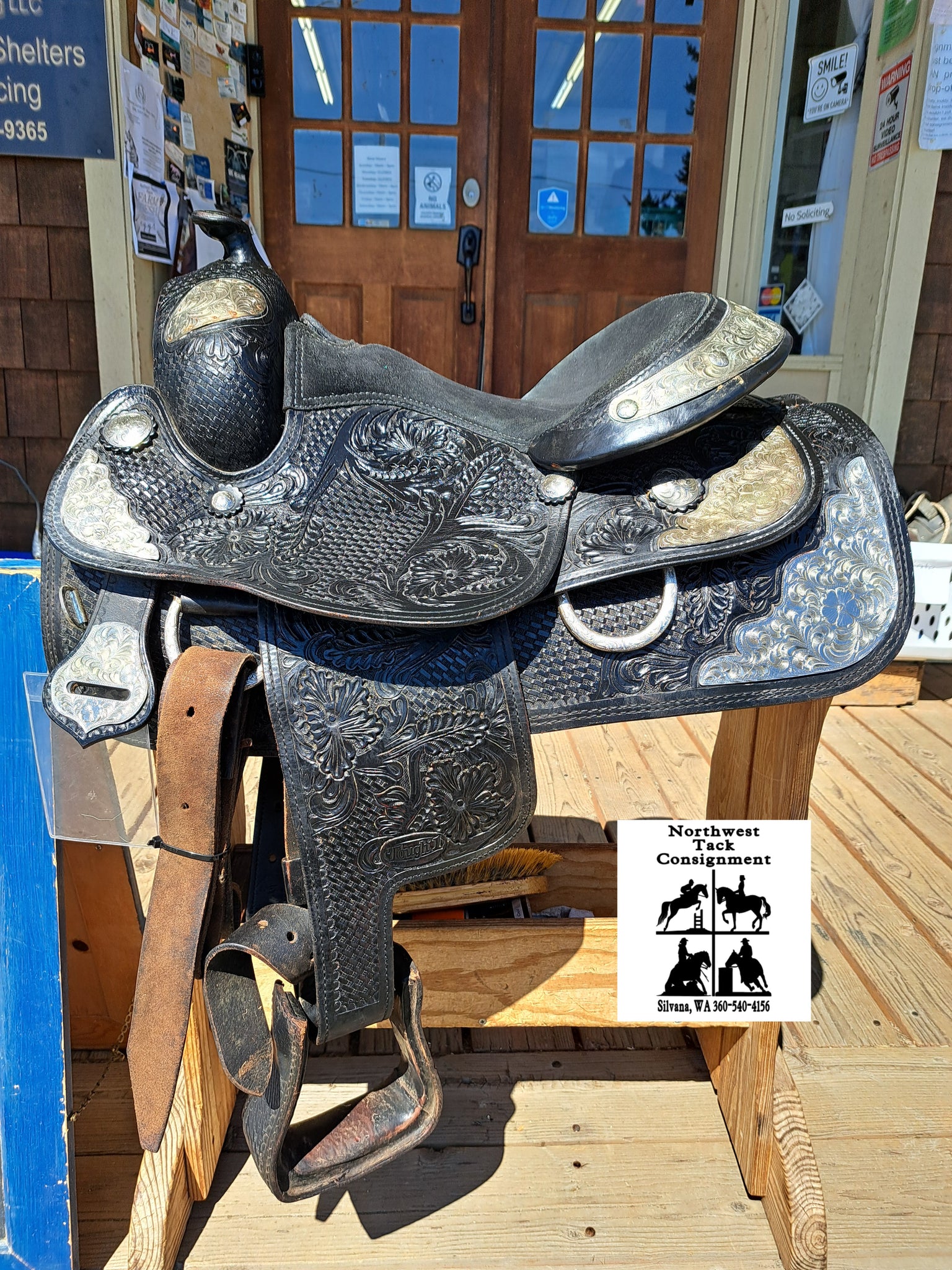 14" Silver Royal Challenger Western Show Saddle