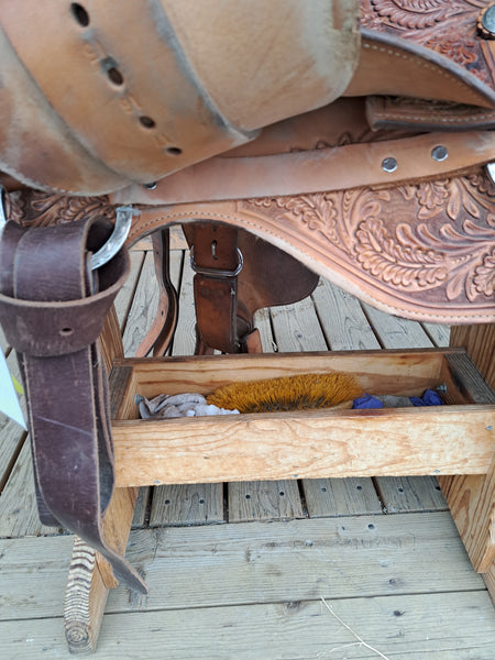 15.5" Custom Woods Equitation Saddle