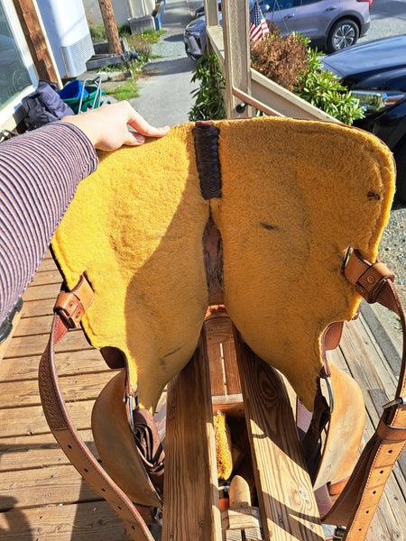 15" Billy Cook Barrel Saddle