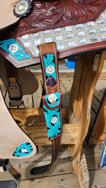 15" Barrel Racing Saddle Package