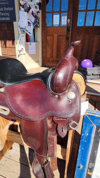 16" Circle Y Oasis Arabian Flex Lite Trail Saddle