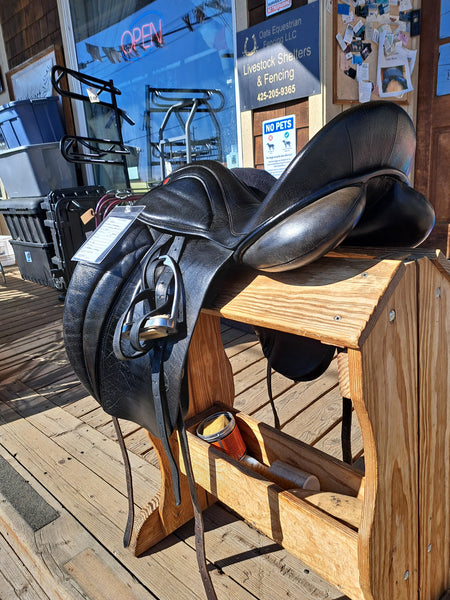 18.5" SDL Lemke Deluxe Dressage Saddle