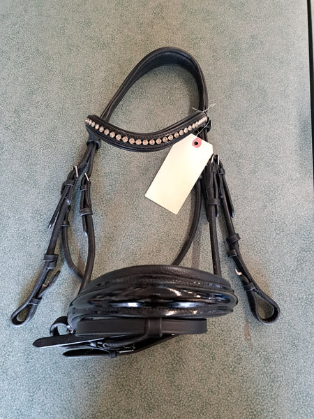 Solo Equine Dressage Bridle - COB