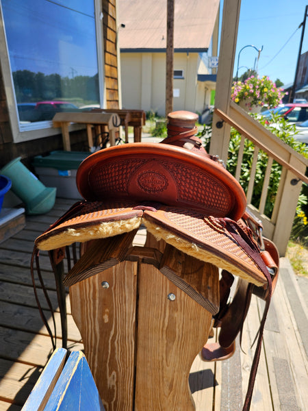 16" John Willemsma Custom Wade Ranch Roper Saddle