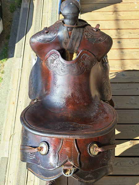 14" Keyston Western Saddle