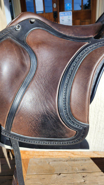 S2 DP Saddery El Campo Shorty Dressage Saddle