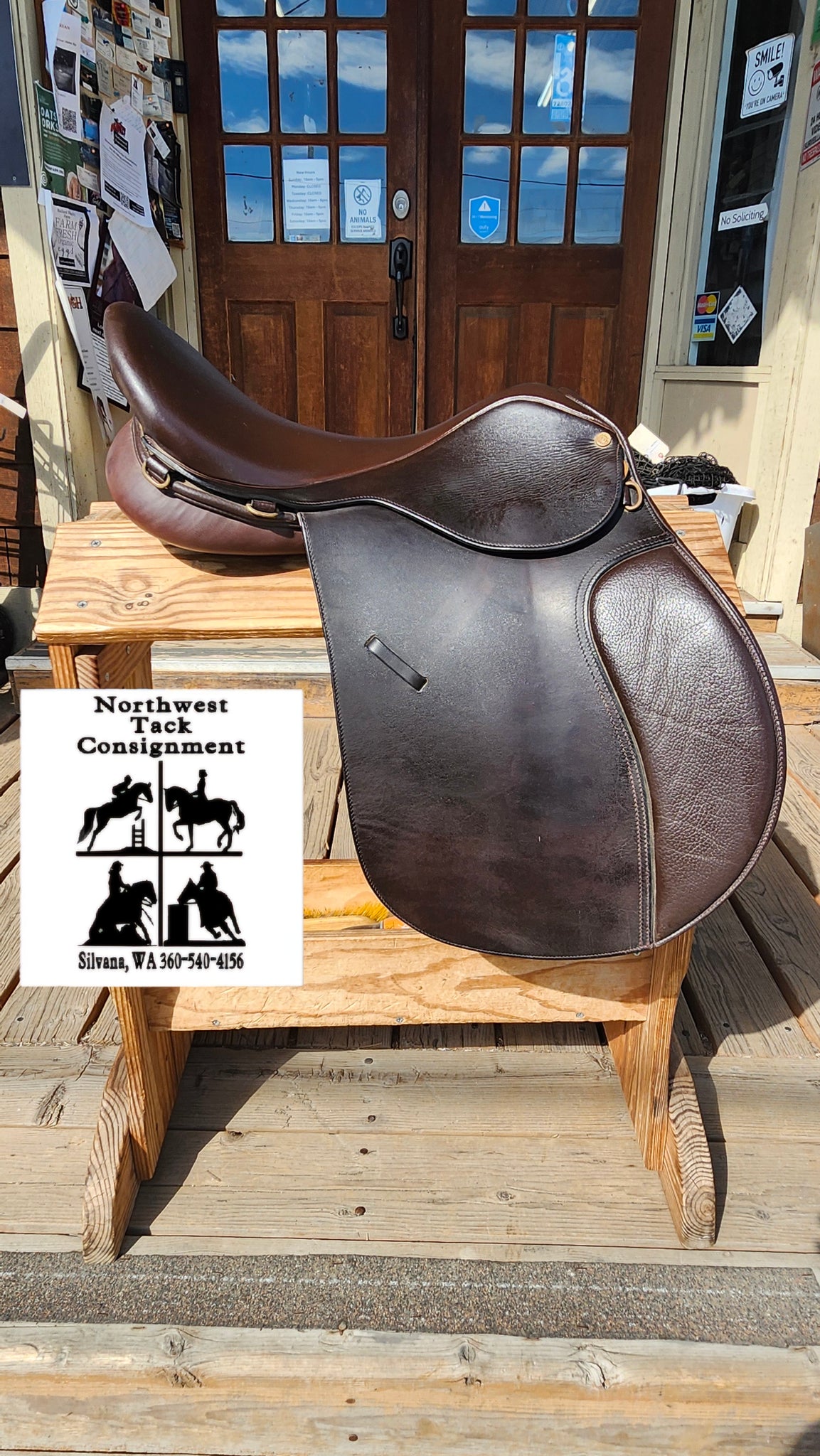 17.5" Collegiate All Purpose Saddle