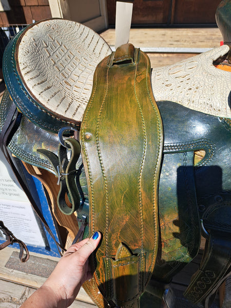 16" Dragonized Sheridan Saddle